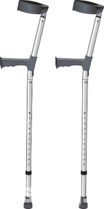 Adjustable Elbow Crutch Walking Stick - Multi-color